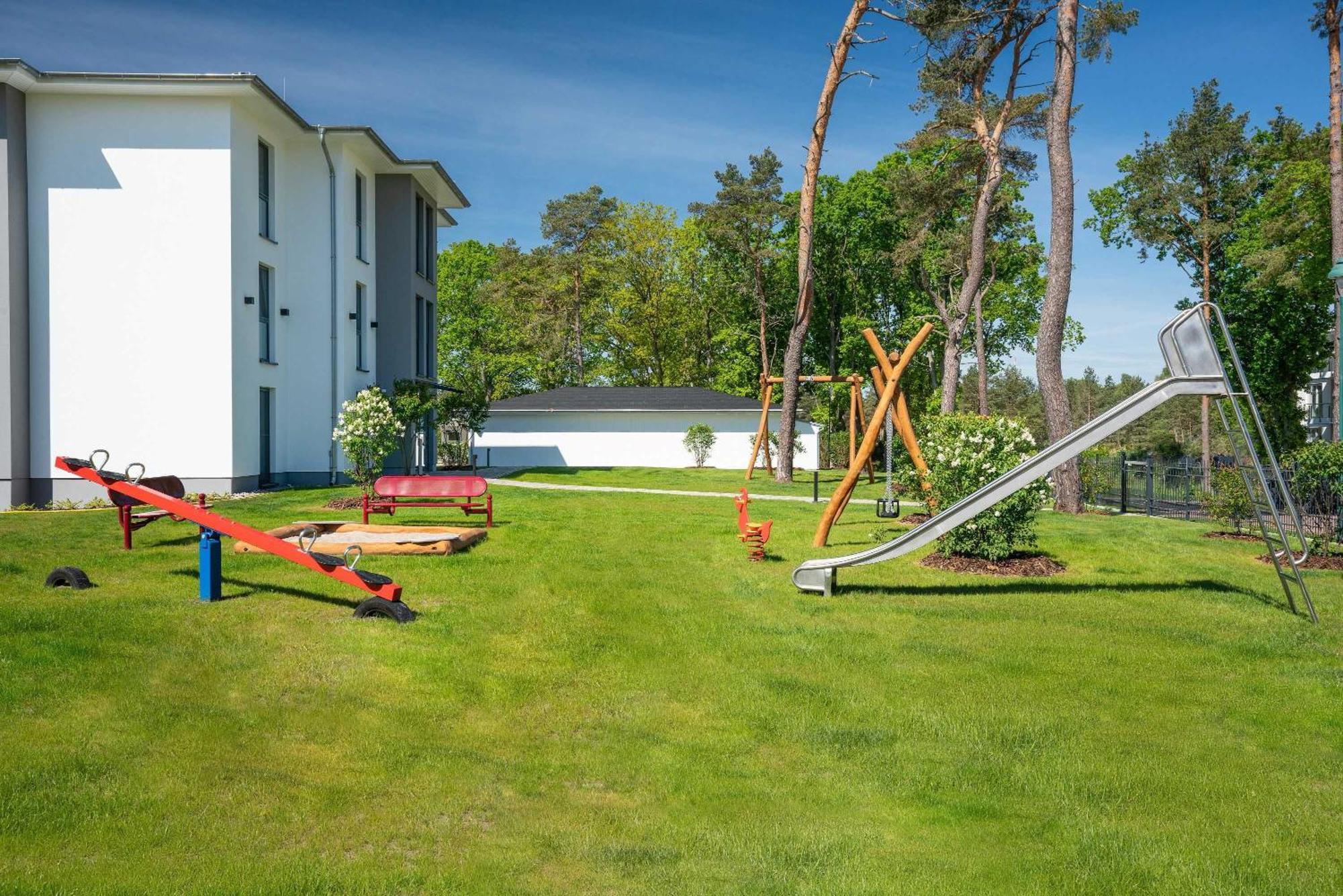 Terrassenwohnung "Inselreich" - Oase Am Haff Garz  Buitenkant foto